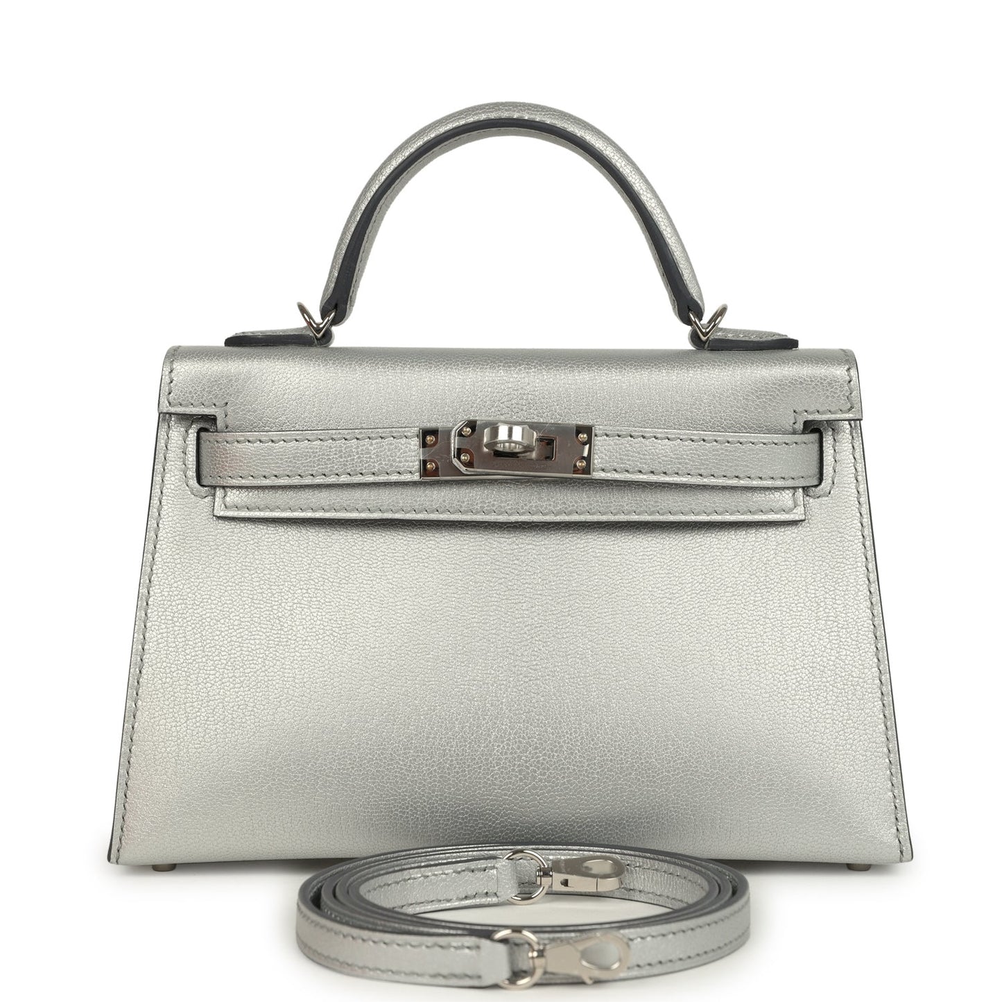Nelly 19 Silver Metallic Argent