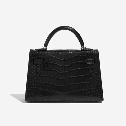 Nelly 19 Noir Caïman Argent